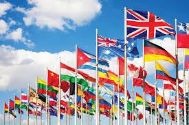 Define the term "International relations" 