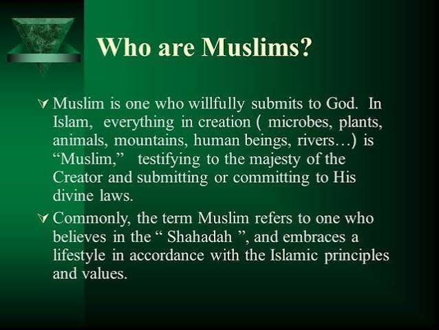Who are Mohammedans