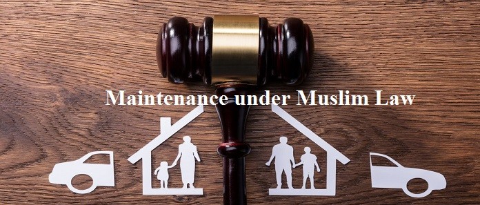 What is Maintenance in Muslim Law?