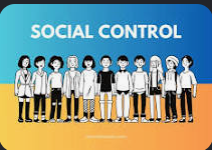 What is social control and what are the means of social control ? Explain how does religion play important role in social control ?